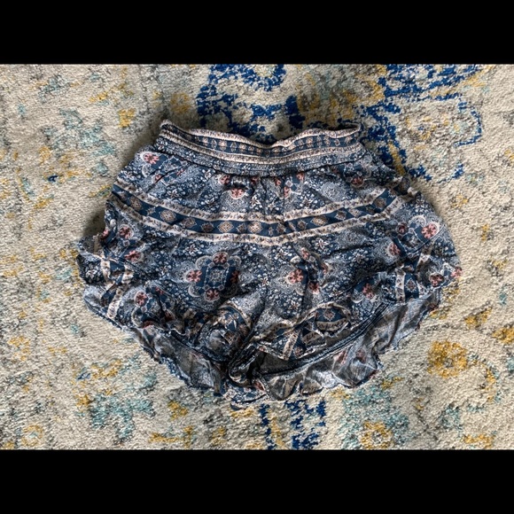 American Eagle Womens Pajama Shorts Sz Small - Picture 1 of 3